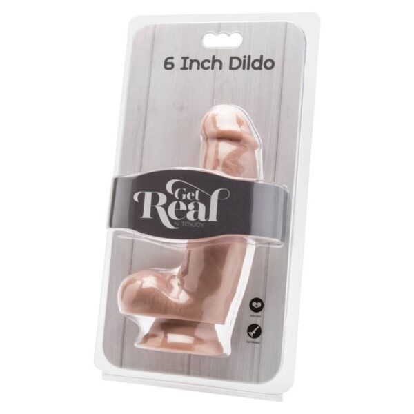 GET REAL - GODE 12 CM AVEC BILLES EN PEAU - – Image 2