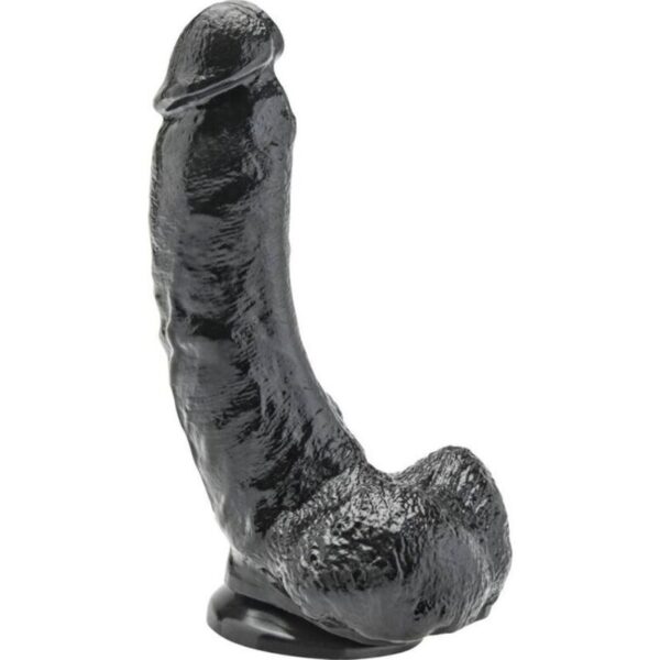 GET REAL - GODE 20,5 CM AVEC BOULES NOIRES -