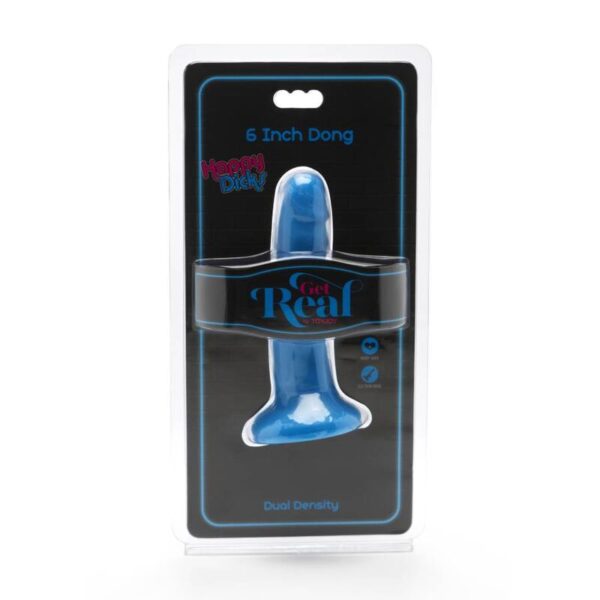 GET REAL - HAPPY DICKS DONG 12 CM BLEU - – Image 2