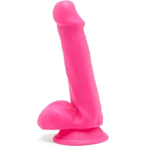 GET REAL - GODE HAPPY DICKS 12 CM BALLES ROSE -