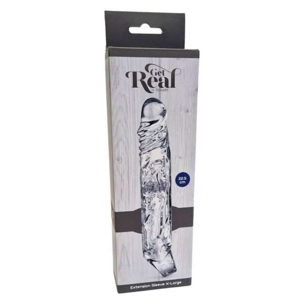 GET REAL - MANCHON DEXTENSION XLARGE TRANSPARENT - – Image 3