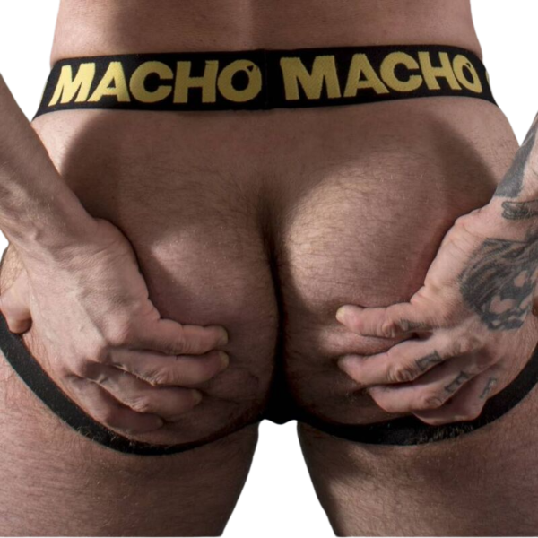 MACHO - MX25AC JOCK JAUNE CUIR M - – Image 2
