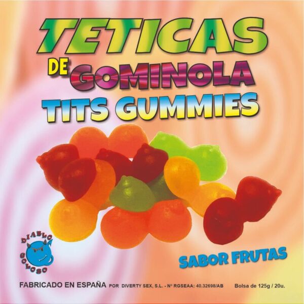 DIABLO GOLOSO - TÉTINES GOMMEUSES BRILLANTES ASSORTIES -
