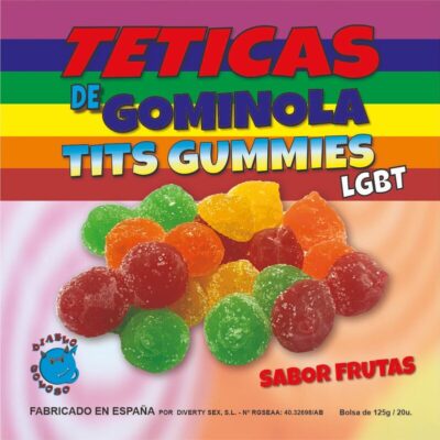 DIABLO GOLOSO - ASSORTIMENT DE GOMME AU SUCRE TEETICS LGTB -
