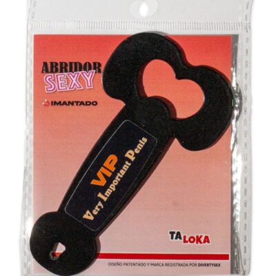 TALOKA - OUVRE-MÉTAL MAGNÉTIQUE TRÈS IMPORTANT PÉNIS NOIR -