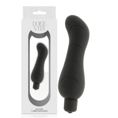 DOLCE VITA - G-SPOT BLACK SILICONE -