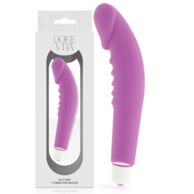 DOLCE VITA - REALISTIC PLEASURE PURPLE SILICONE -