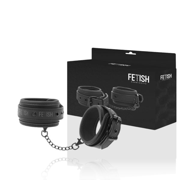 FETISH SUBMISSIVE - CHEVILLES EN CUIR VÉGÉTALIEN AVEC DOUBLURE EN NOPRÈNE -