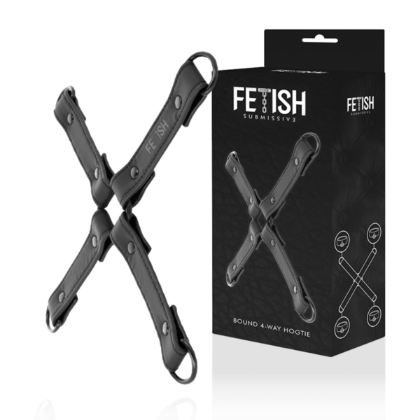 FETISH SUBMISSIVE - UNION DE MENOTTES EN CUIR VÉGAN -