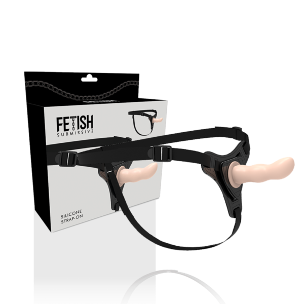 HARNAIS SOUMIS FETISH - POINT G EN SILICONE CHAIR 12,5 CM -
