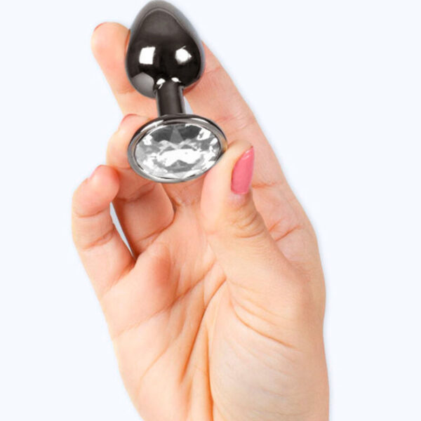 SECRETPLAY - PLUG ANAL EN GUNMETAL PETITE TAILLE 7 CM - – Image 3