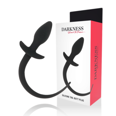 DARKNESS - PLUG ANAL 28 CM SILICONE NOIR -