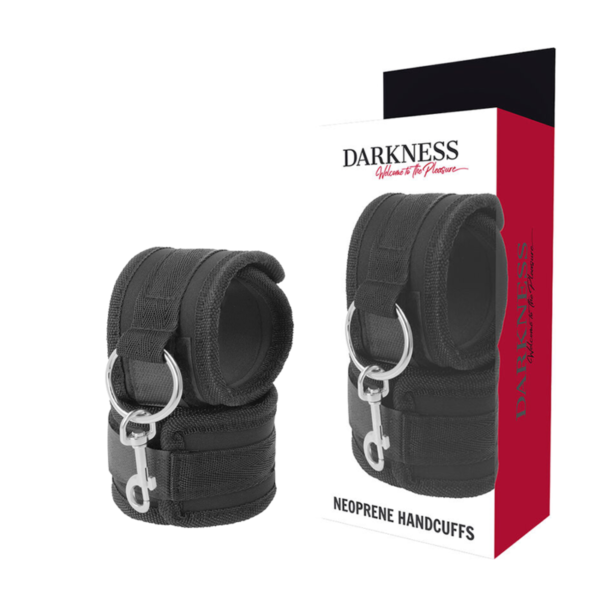 DARKNESS - MENOTTES EN NÉOPRÈNE -