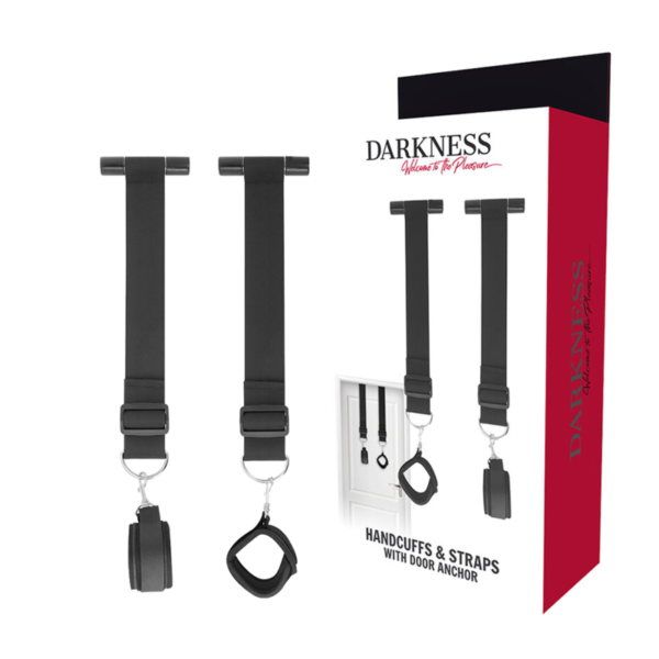 DARKNESS - MENOTTES DE PORTE DE BONDAGE -