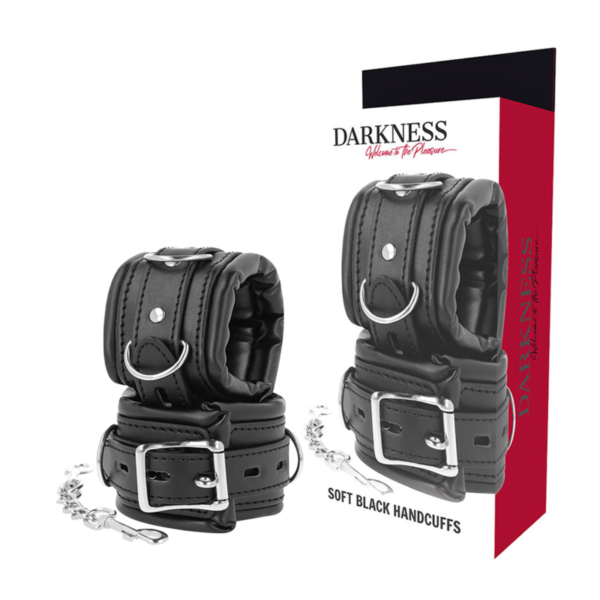 DARKNESS - MENOTTES BDSM REMBOURRÉES -