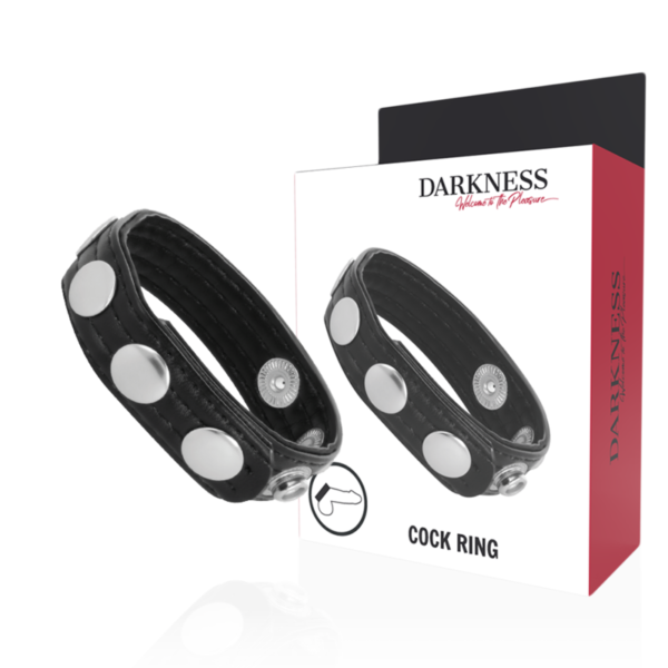 DARKNESS - ANNEAU DÉRECTION EN CUIR -
