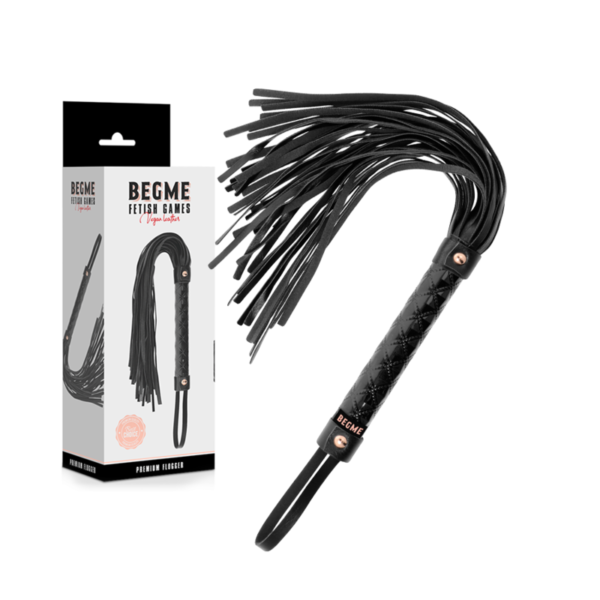 BEGME - BLACK EDITION FLOGGER EN CUIR VEGAN - – Image 2