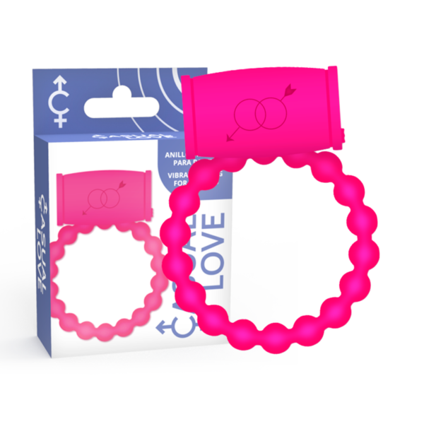 CASUAL LOVE - BAGUE VIBRATRICE 25 ROSE -