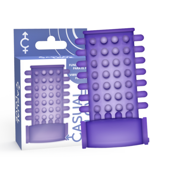 CASUAL LOVE - COUVERCLE DE PÉNIS DE VIBRATEUR LILAS - – Image 2