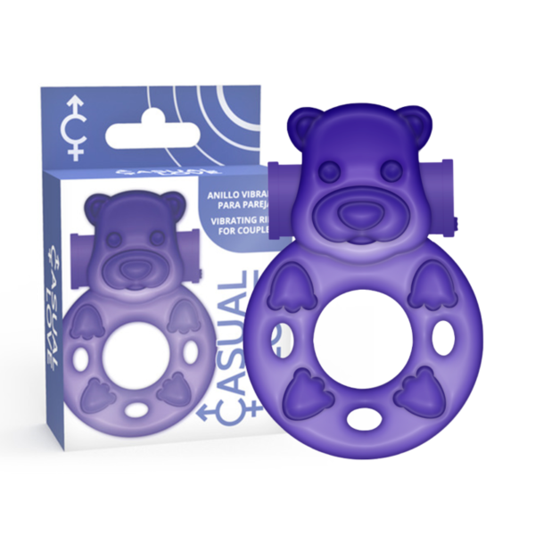 CASUAL LOVE - BAGUE DE VIBRATEUR 26 LILAC BUNNY -