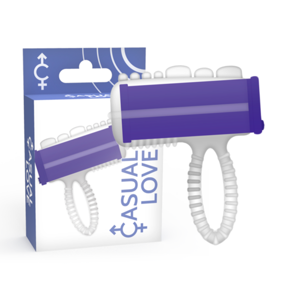 CASUAL LOVE - RING VIBRATOR LILAC TONGUE -