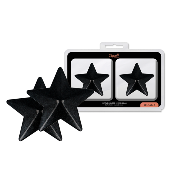 COQUETTE CHIC DESIRE - CACHE-MALIN ÉTOILES NOIRES - – Image 2