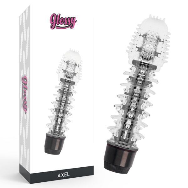 GLOSSY - VIBRATEUR AXEL NOIR -