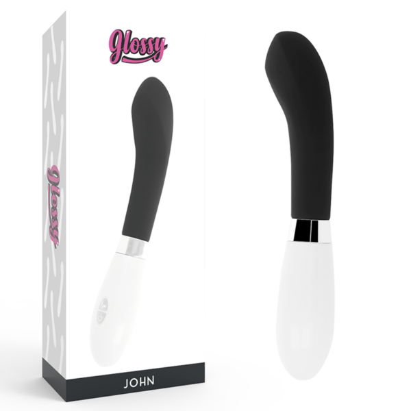 GLOSSY - JOHN VIBRATEUR NOIR -