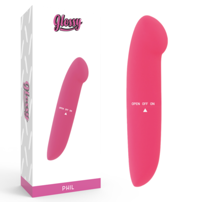 GLOSSY - VIBRATEUR PHIL ROSE -