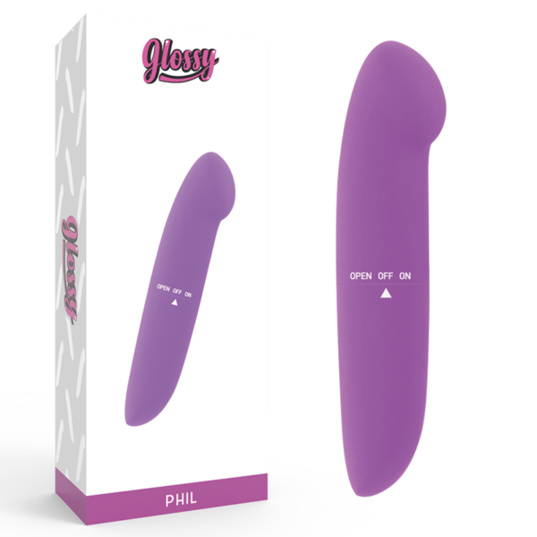 GLOSSY - VIBRATEUR PHIL VIOLET -