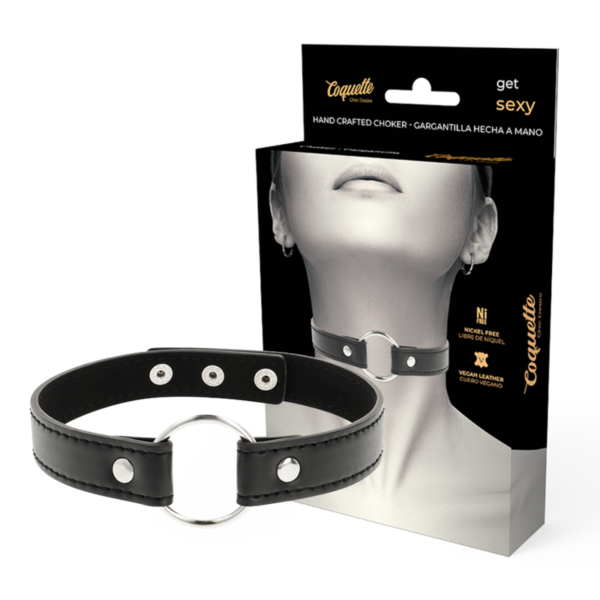 COQUETTE - CHIC DESIRE COLLIER EN CUIR VEGAN ACCESSOIRE FEMME -