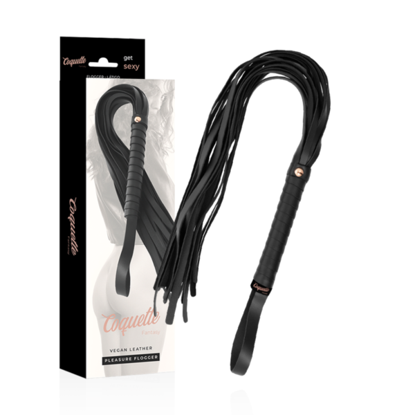 COQUETTE CHIC DESIRE - FOUET FANTAISIE EN CUIR VÉGAN -