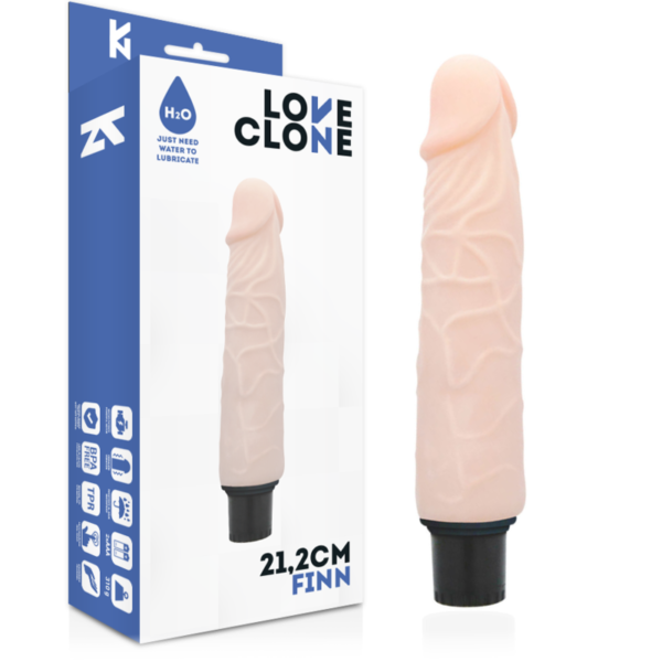 LOVECLONE - VIBRATEUR AUTOLUBRIFIANT FINN 21.2 CM -O- 3.8 CM - – Image 3
