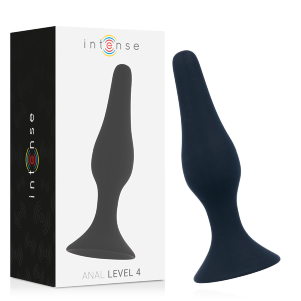 INTENSE - ANAL NIVEAU 4 15,5CM NOIR -