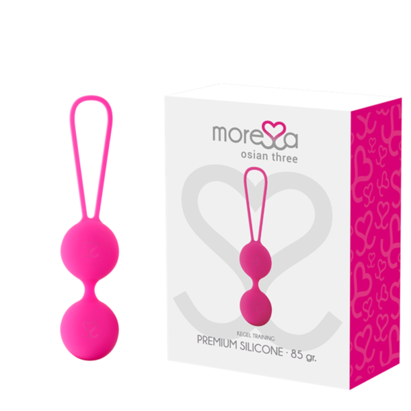 MORESSA - OSIAN TROIS SILICONE PREMIUM ROSE -