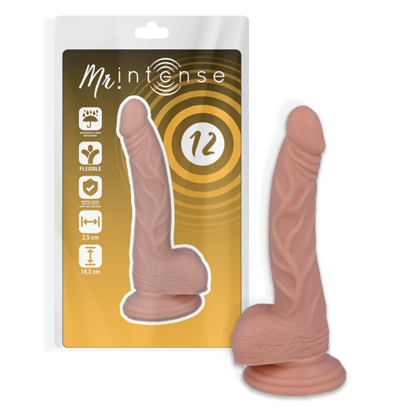 MR INTENSE - 12 PÉNIS RÉALISTE 18.2 CM -O- 2.5 CM - – Image 3