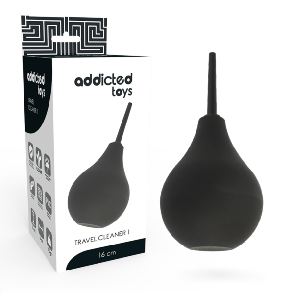 ADICCTED TOYS - DOUCHE ANAL NOIR -