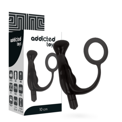 ADDICTED TOYS - VIBRATEUR PROST TICO NOIR 10 CM -