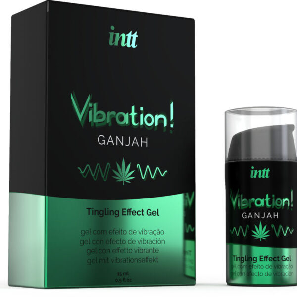 INTT - PUISSANT STIMULANT INTIME GEL VIBRANT LIQUIDE CANNABIS 15ML - – Image 2