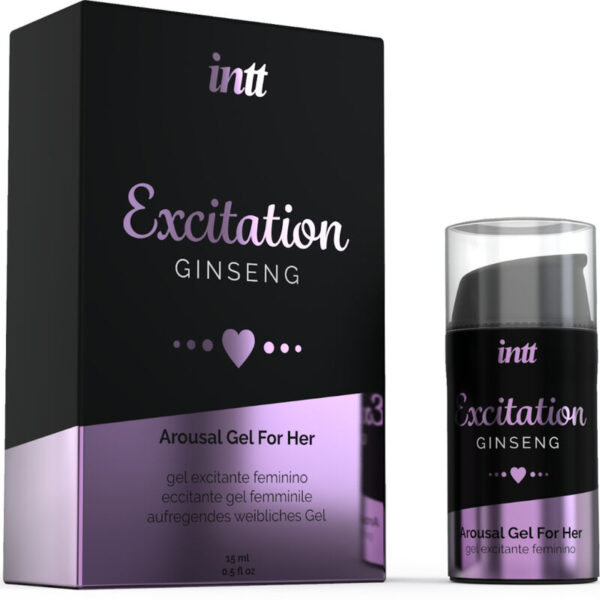 INTT LUBRICANTS - GEL STIMULANT ET EXCITANT ACTIVATEUR DE CHALEUR INTIME DÉSIR SEXUEL - – Image 2