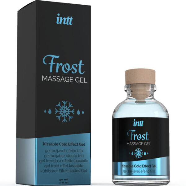 INTT MASSAGE & ORAL SEX - GEL DE MASSAGE SAVEUR MENTHE EFFET FROID INTENSE - – Image 2
