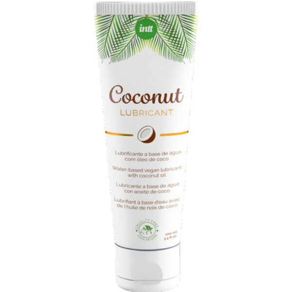 INTT - LUBRIFIANT VÉGÉTALIEN BASE D'EAU AU SAVEUR INTENSE DE NOIX DE COCO -