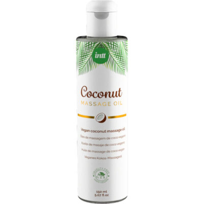 INTT - HUILE DE MASSAGE VÉGÉTALIENNE DOUCE AU SAVEUR RELAXANTE DE NOIX DE COCO -