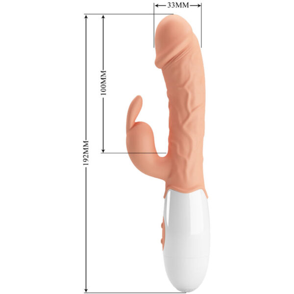 PRETTY LOVE - VIBRATEUR LAPIN DE PQUES AVEC STIMULATEUR - – Image 7