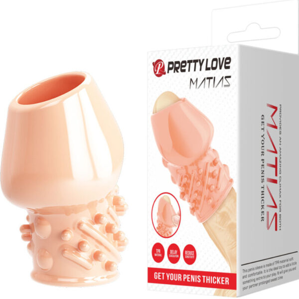 PRETTY LOVE - PÉNIS NATUREL MATIAS PLUS ÉPAIS -