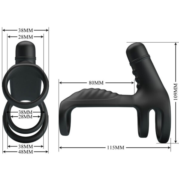 PRETTY LOVE - MANCHON DEXTENSION EN SILICONE SOUPLE ÉLASTIQUE - – Image 6