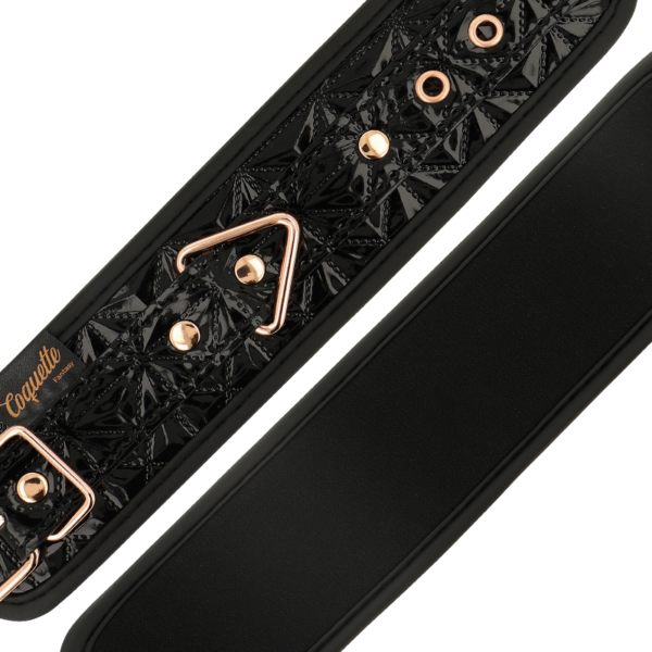 COQUETTE CHIC DESIRE - MENOTTES ÉDITION NOIRE AVEC DOUBLURE EN NÉOPRÈNE - – Image 4