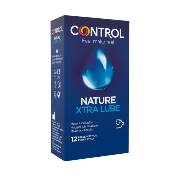 CONTROL - ADAPTA NATURE EXTRALUBE CONDOMS 12 UNITS -