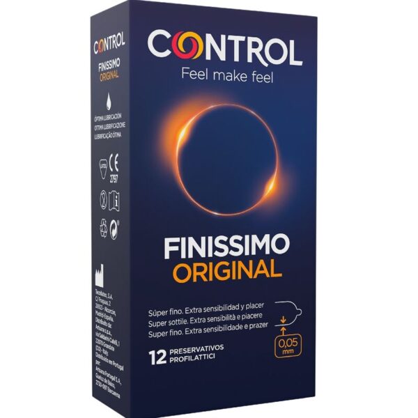 CONTROL - FINISSIMO CONDOMS 12 UNITS -