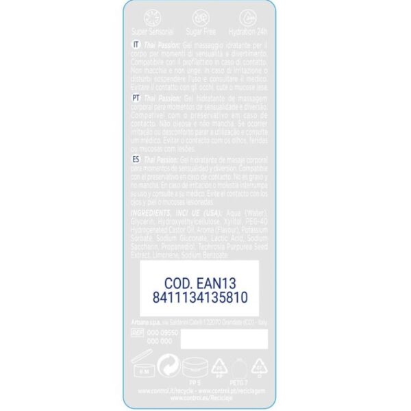 CONTROL - 2 EN 1 MASSAGE & PLAISIR THAI PASSION 200 ML - – Image 2